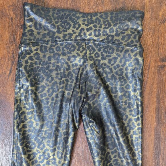 SPANX Faux Leather Leopard Shine Leggings - Small - NWOT - Picture 8 of 9
